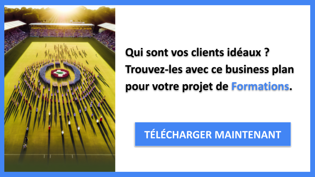 Exemple Business Plan pour Formations - Segments Clients Formations- CTA1