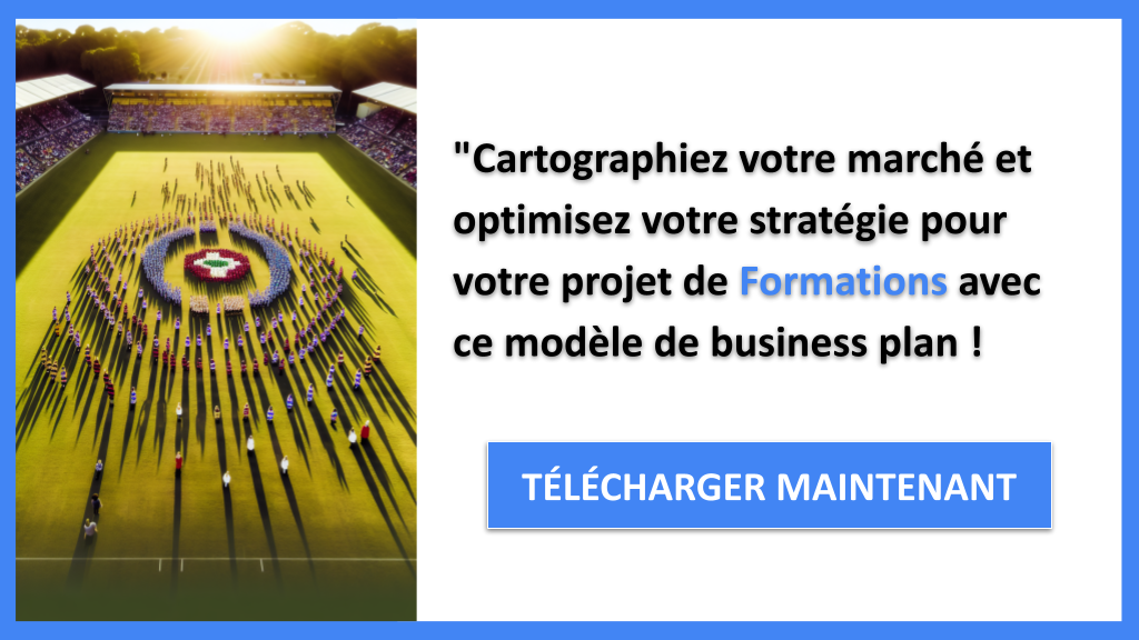 Exemple Business Plan pour Formations - Segments Clients Formations- CTA3