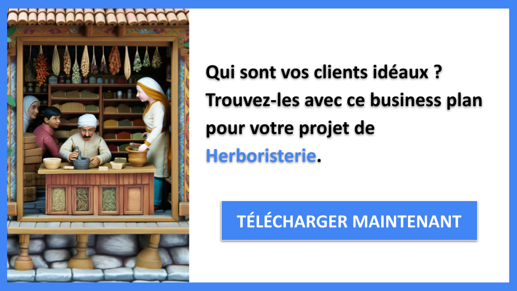 Exemple Business Plan pour Herboristerie - Segments Clients Herboristerie- CTA1