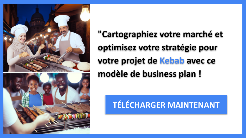 Exemple Business Plan pour Kebab - Segments Clients Kebab- CTA3