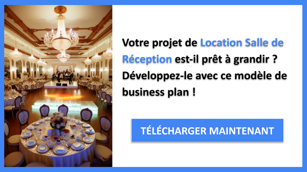Exemple Business Plan pour Location Salle de Réception - Stratégies de Croissance Location Salle de Réception- CTA1