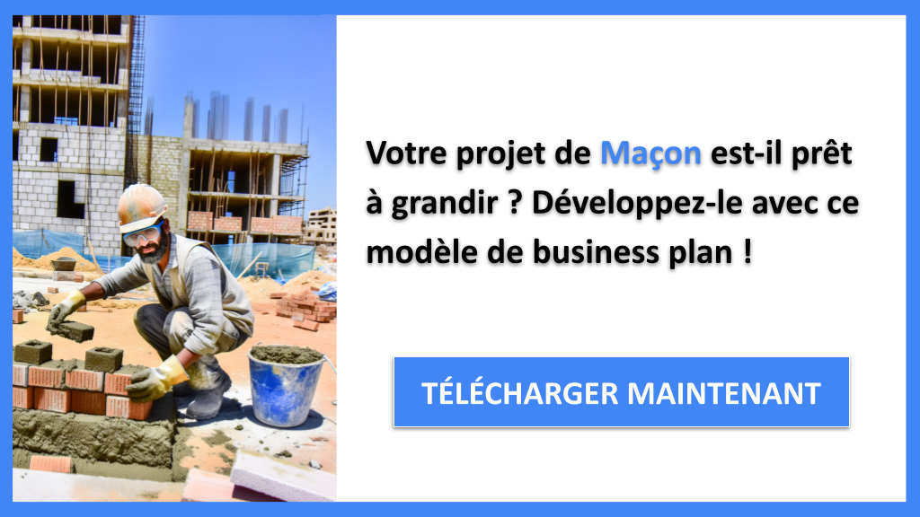Exemple Business Plan pour Maçon - Stratégies de Croissance Maçon- CTA1