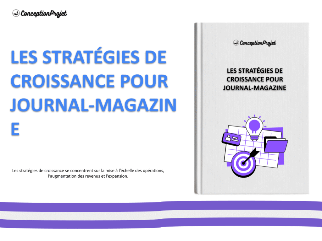 Strategies de Croissance Journal Magazine Cover