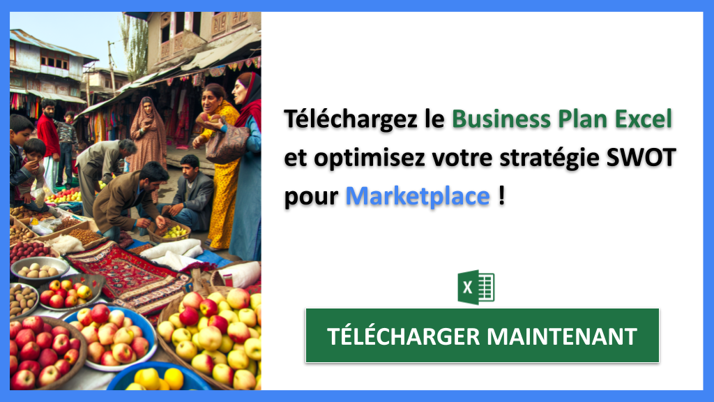 Exemple Business Plan pour Marketplace - Analyse SWOT Marketplace- CTA3