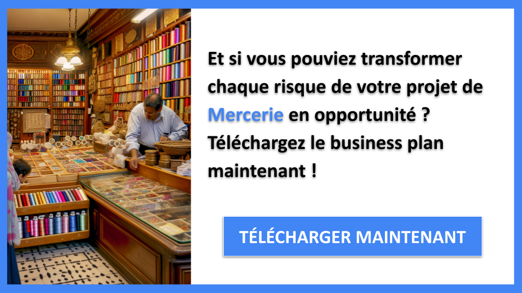 Exemple Business Plan pour Mercerie - Analyse SWOT Mercerie- CTA1
