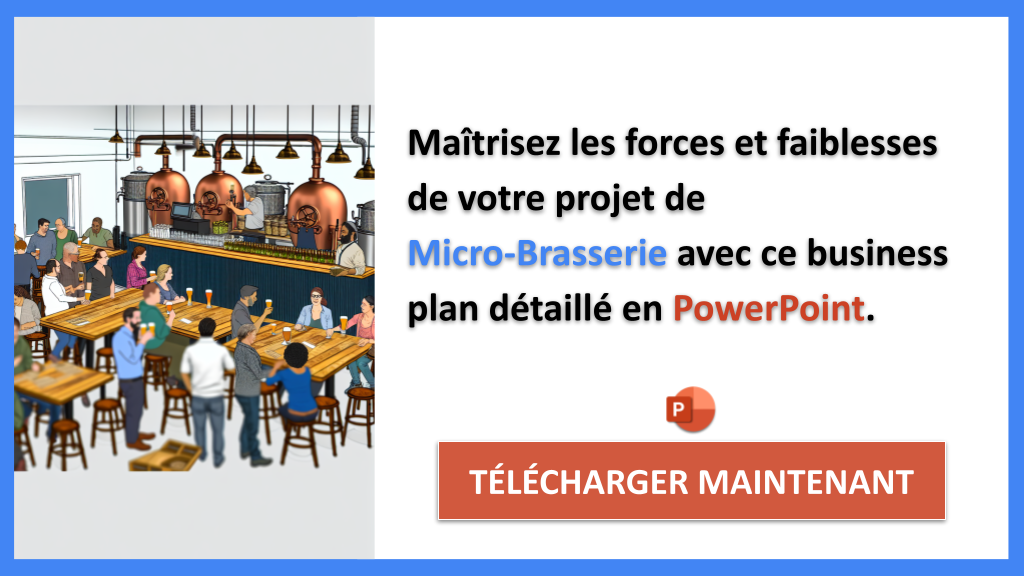 Exemple Business Plan pour Micro-Brasserie - Analyse SWOT Micro-Brasserie- CTA2