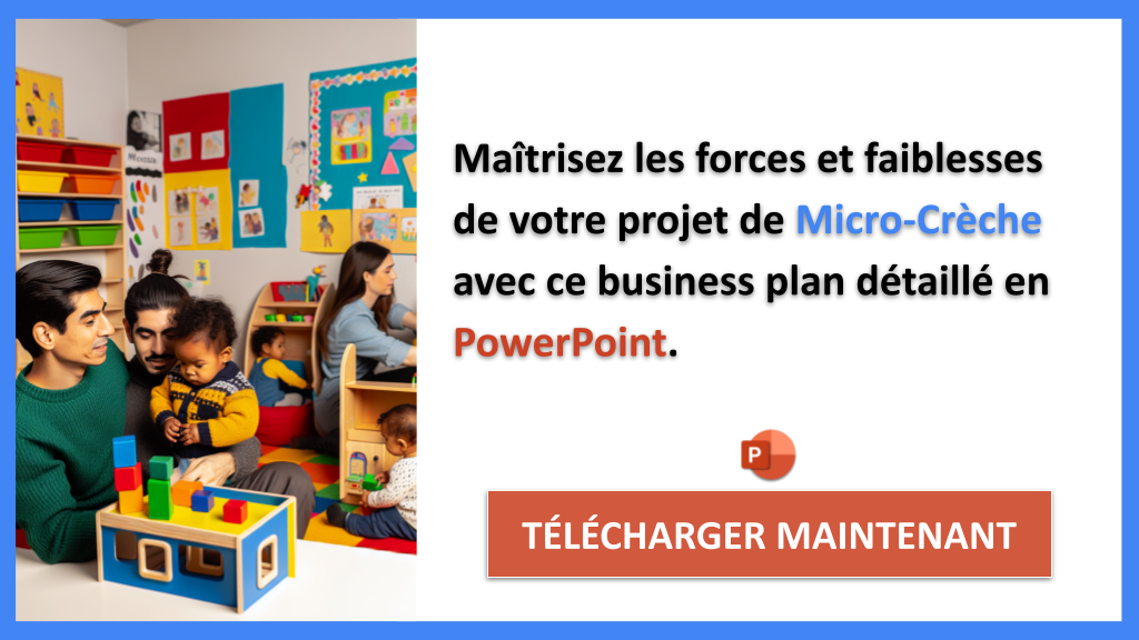 Exemple Business Plan pour Micro-Crèche - Analyse SWOT Micro-Crèche- CTA2
