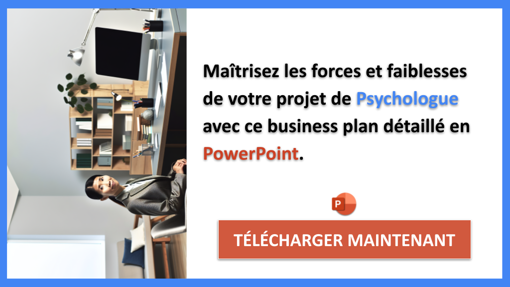 Exemple Business Plan pour Psychologue - Analyse SWOT Psychologue- CTA2