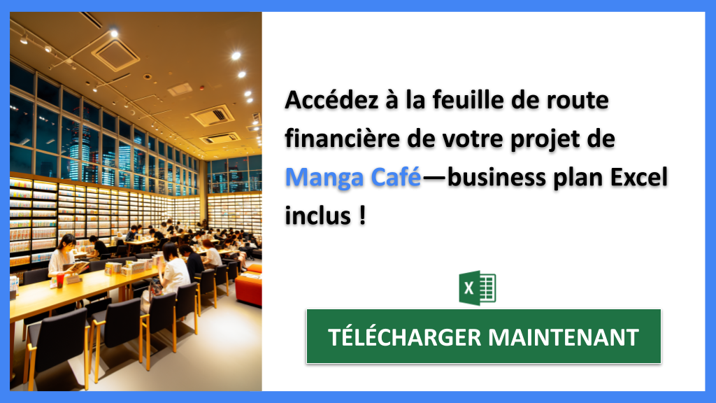 Exemple Business Plan pour Manga Café - Manga Café Revenus Rentabilité- CTA2