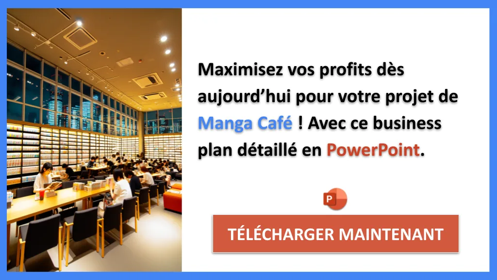 Manga café rentable 2026 : revenus et seuil à viser 8 Exemple Business Plan pour Manga Café - Manga Café Revenus Rentabilité- CTA3