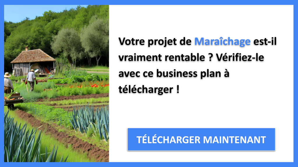 Exemple Business Plan pour Maraîchage - Maraîchage Revenus Rentabilité- CTA1