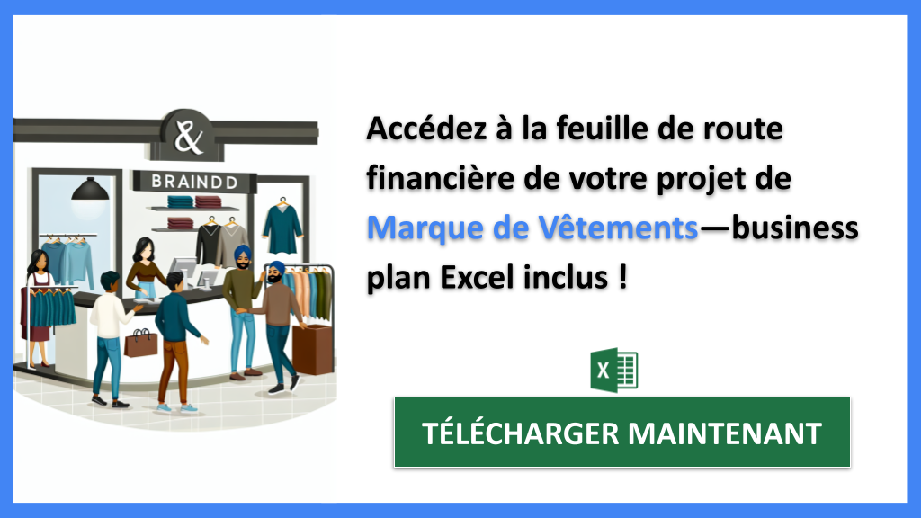 Exemple Business Plan pour Marque de Vêtements - Marque de Vêtements Revenus Rentabilité- CTA2