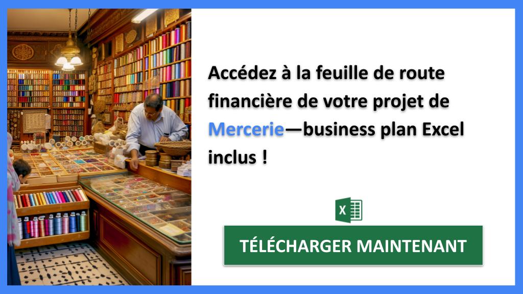 Exemple Business Plan pour Mercerie - Mercerie Revenus Rentabilité- CTA2