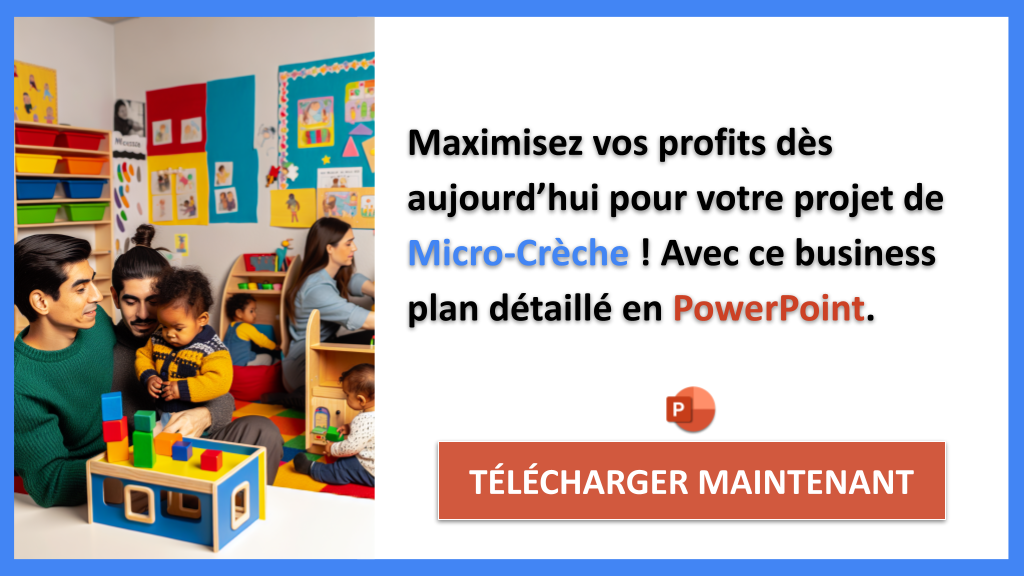 Exemple Business Plan pour Micro-Crèche - Micro-Crèche Revenus Rentabilité- CTA3