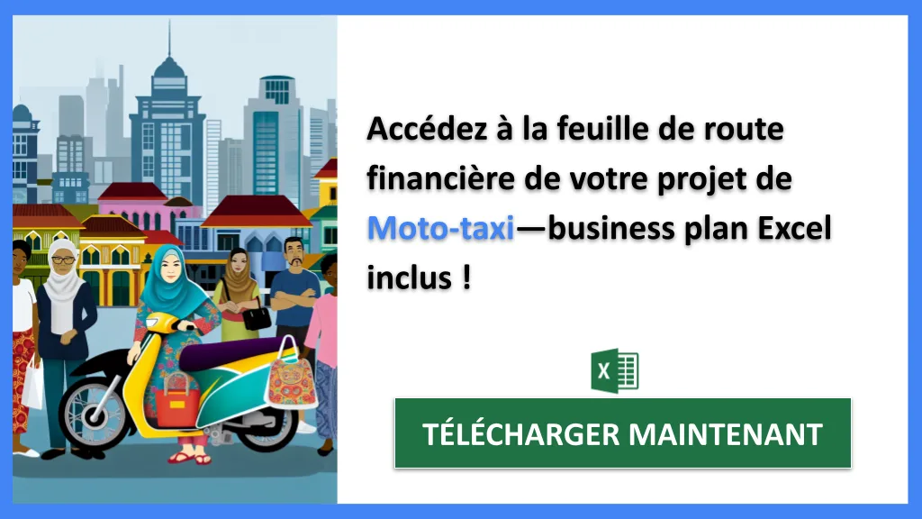 Exemple Business Plan pour Moto-taxi - Moto-taxi Revenus Rentabilité- CTA2
