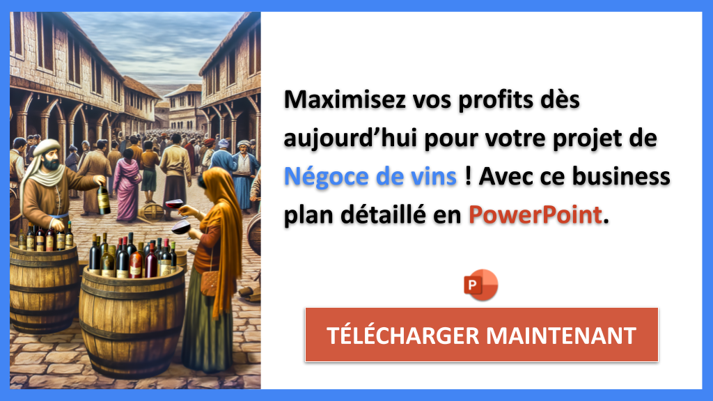 Exemple Business Plan pour Négoce de vins - Négoce de vins Revenus Rentabilité- CTA3