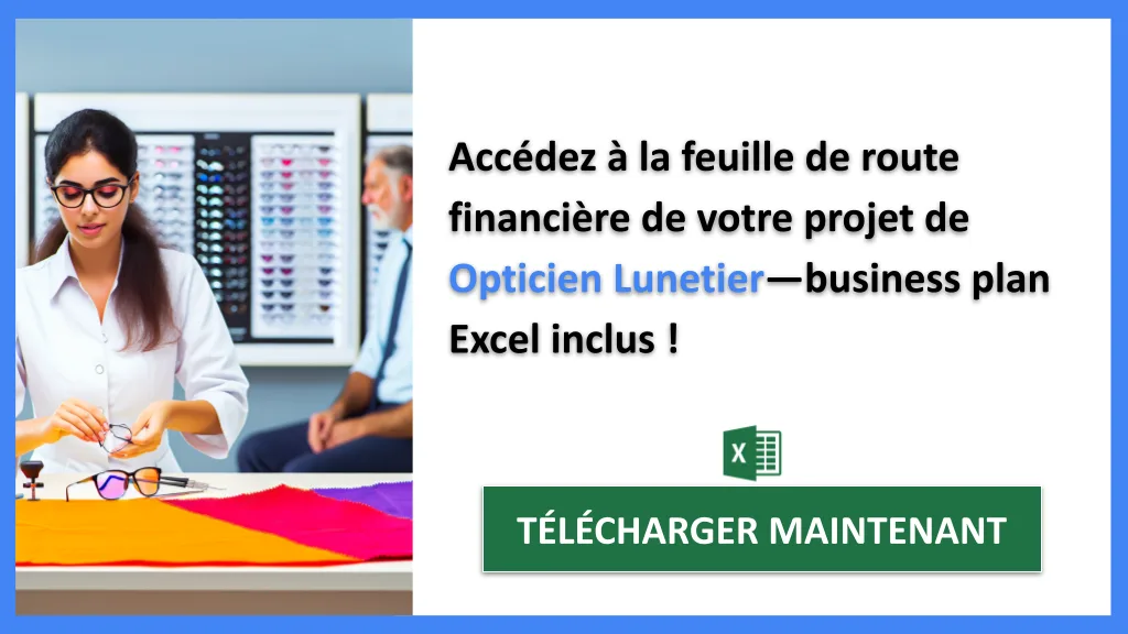 Exemple Business Plan pour Opticien Lunetier - Opticien Lunetier Revenus Rentabilité- CTA2