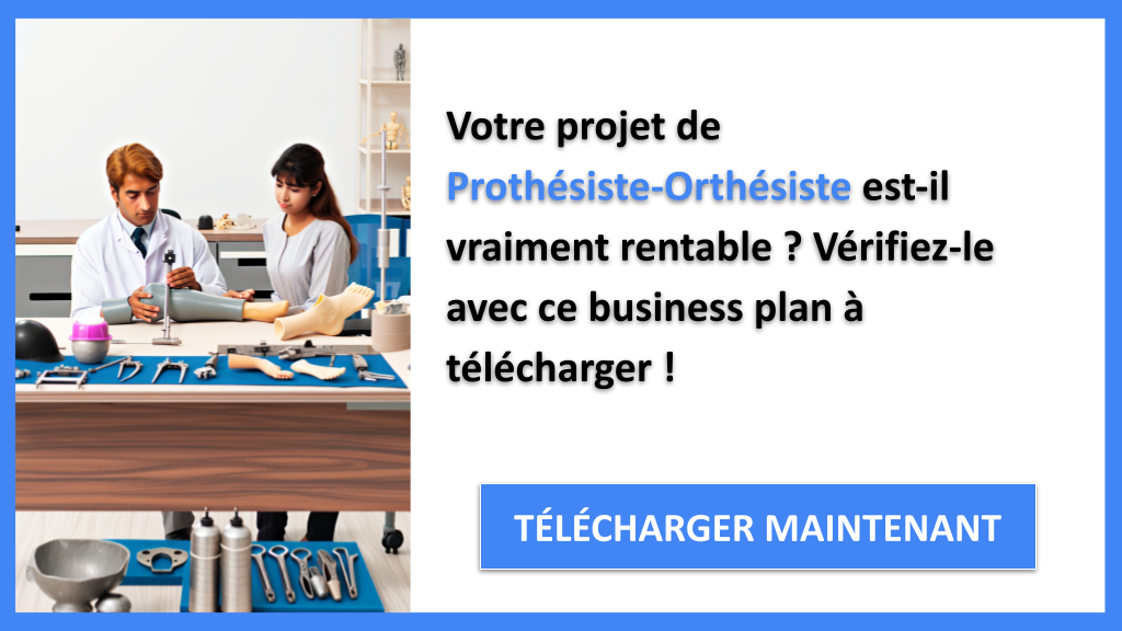 Exemple Business Plan pour Prothésiste-Orthésiste - Prothésiste-Orthésiste Revenus Rentabilité- CTA1