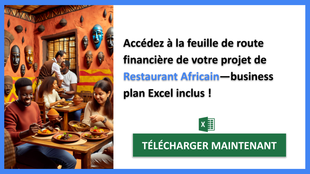 Exemple Business Plan pour Restaurant Africain - Restaurant Africain Revenus Rentabilité- CTA2