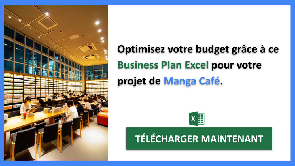 Exemple Business Plan pour Manga Café - Coût Manga café- CTA2