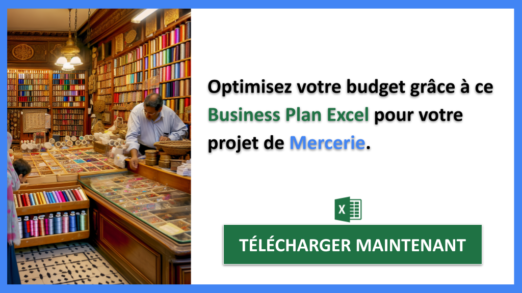 Exemple Business Plan pour Mercerie - Coût Mercerie- CTA2
