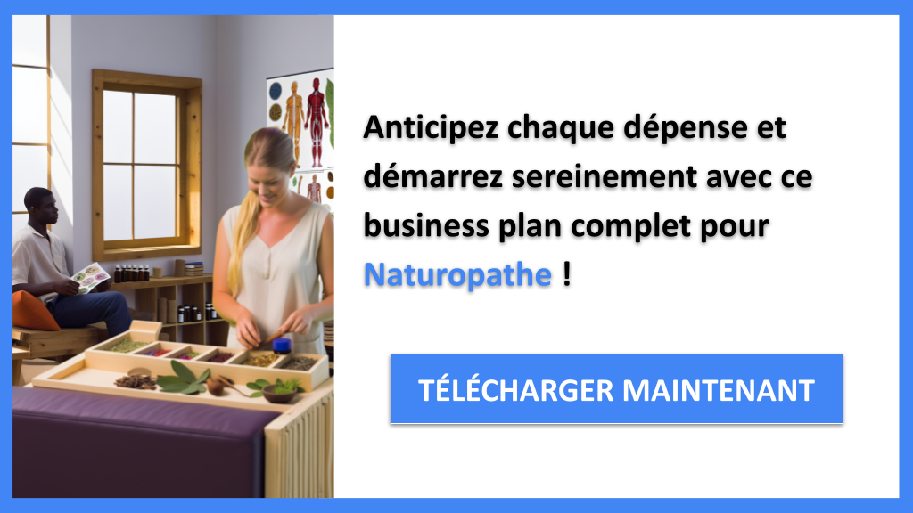 Combien coûte l’installation d’un naturopathe ? 8 Exemple Business Plan pour Naturopathe - Coût Naturopathe- CTA3