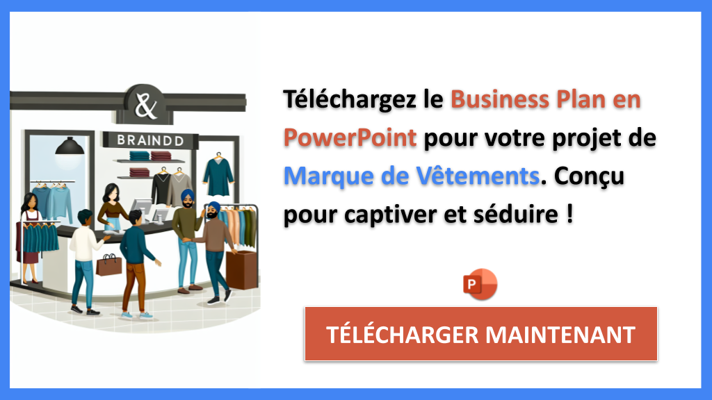 Exemple Business Plan pour Marque de Vêtements - Marque de Vêtements Business Model Canvas- CTA2