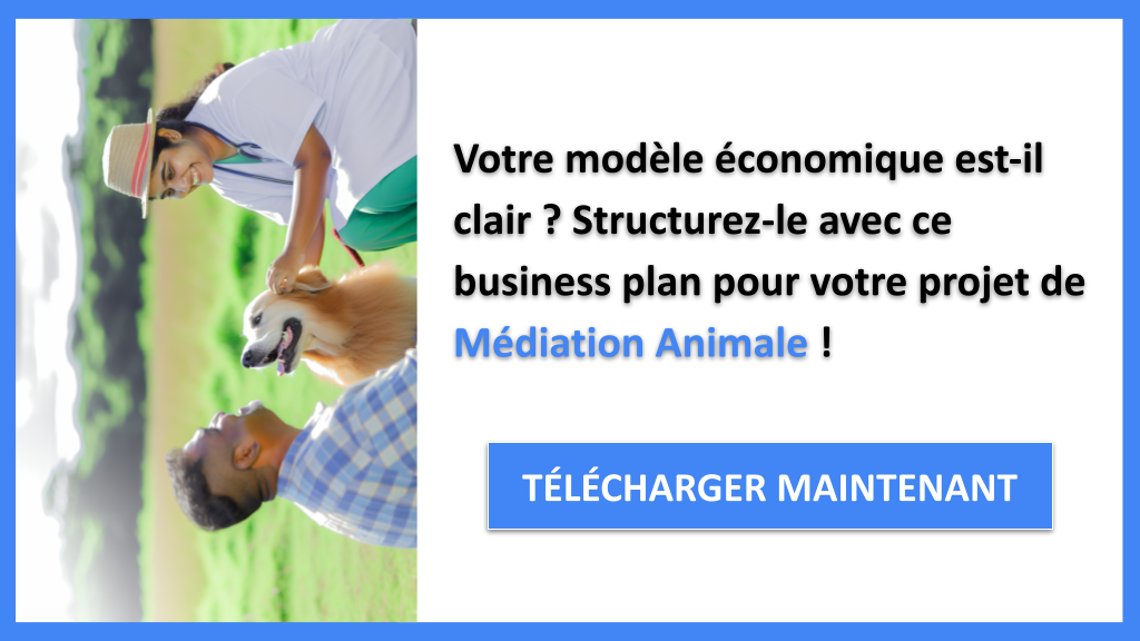 Exemple Business Plan pour Médiation Animale - Médiation Animale Business Model Canvas- CTA1