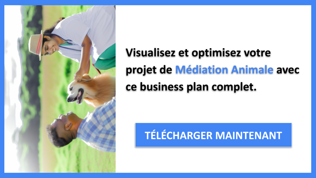 Exemple Business Plan pour Médiation Animale - Médiation Animale Business Model Canvas- CTA3