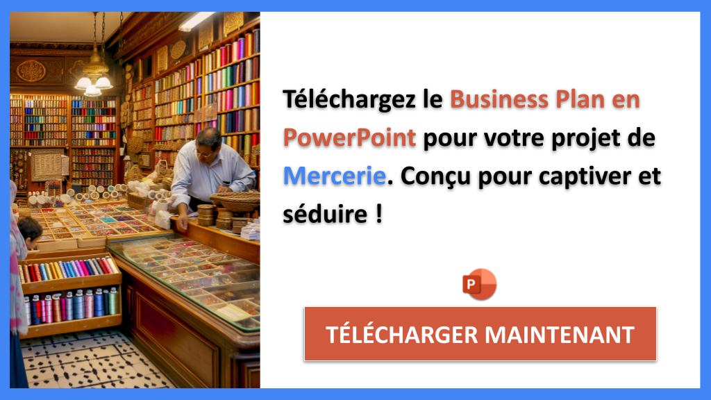 Pourquoi un Business Model Canvas est indispensable pour Mercerie ? 7 Exemple Business Plan pour Mercerie - Mercerie Business Model Canvas- CTA2