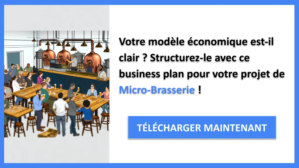Exemple Business Plan pour Micro-Brasserie - Micro-Brasserie Business Model Canvas- CTA1