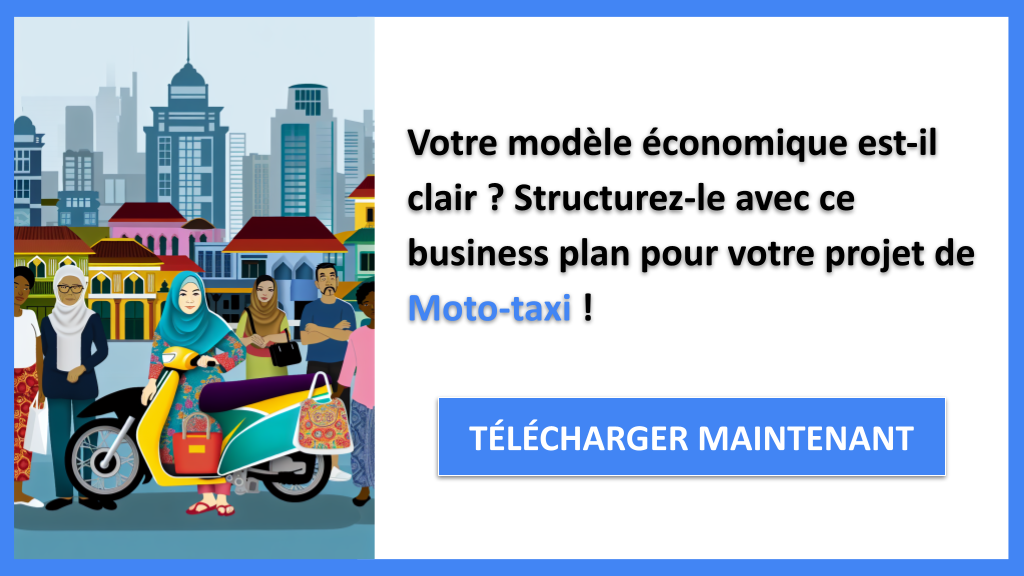 Exemple Business Plan pour Moto-taxi - Moto-taxi Business Model Canvas- CTA1