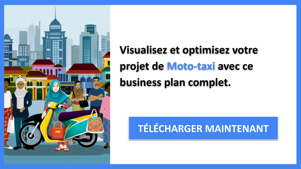 Exemple Business Plan pour Moto-taxi - Moto-taxi Business Model Canvas- CTA3