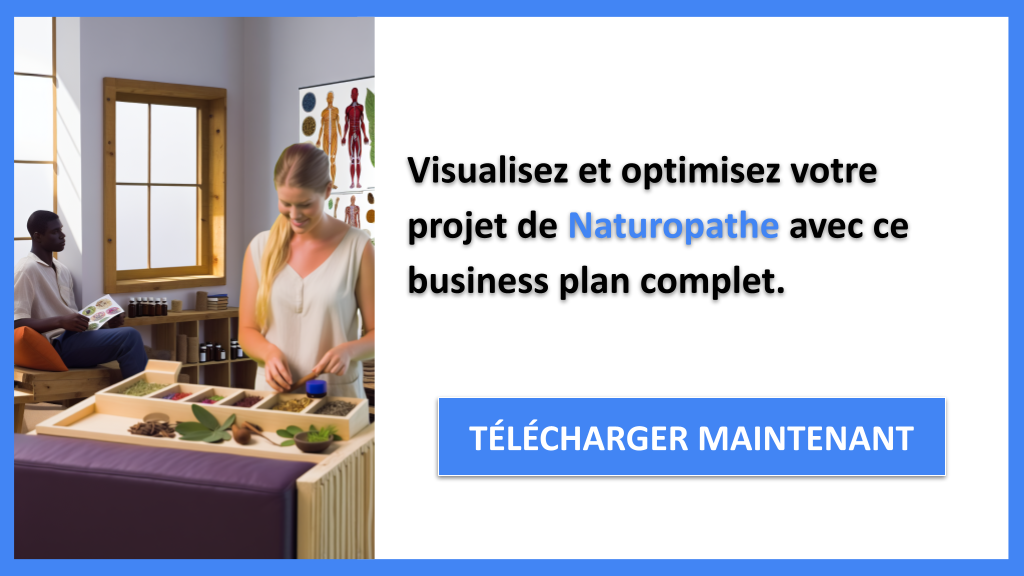 Exemple Business Plan pour Naturopathe - Naturopathe Business Model Canvas- CTA3