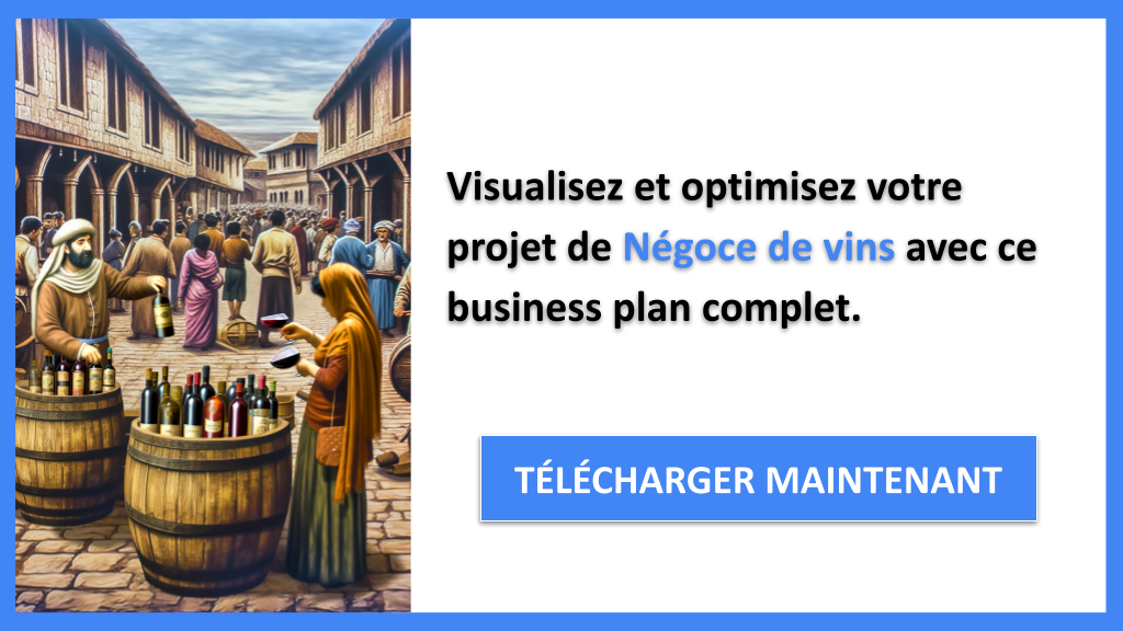Exemple Business Plan pour Négoce de vins - Négoce de vins Business Model Canvas- CTA3