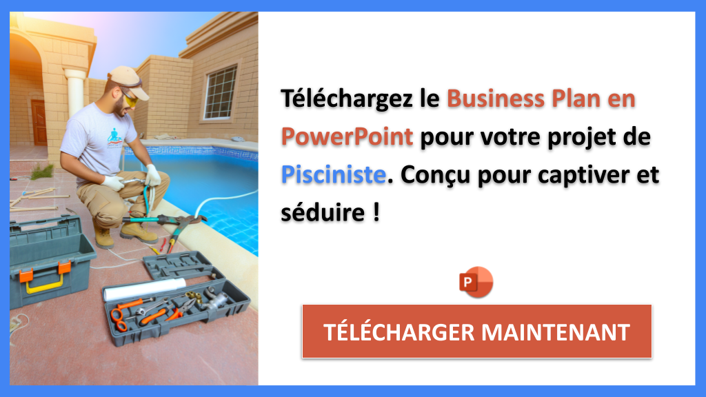 Exemple Business Plan pour Pisciniste - Pisciniste Business Model Canvas- CTA2