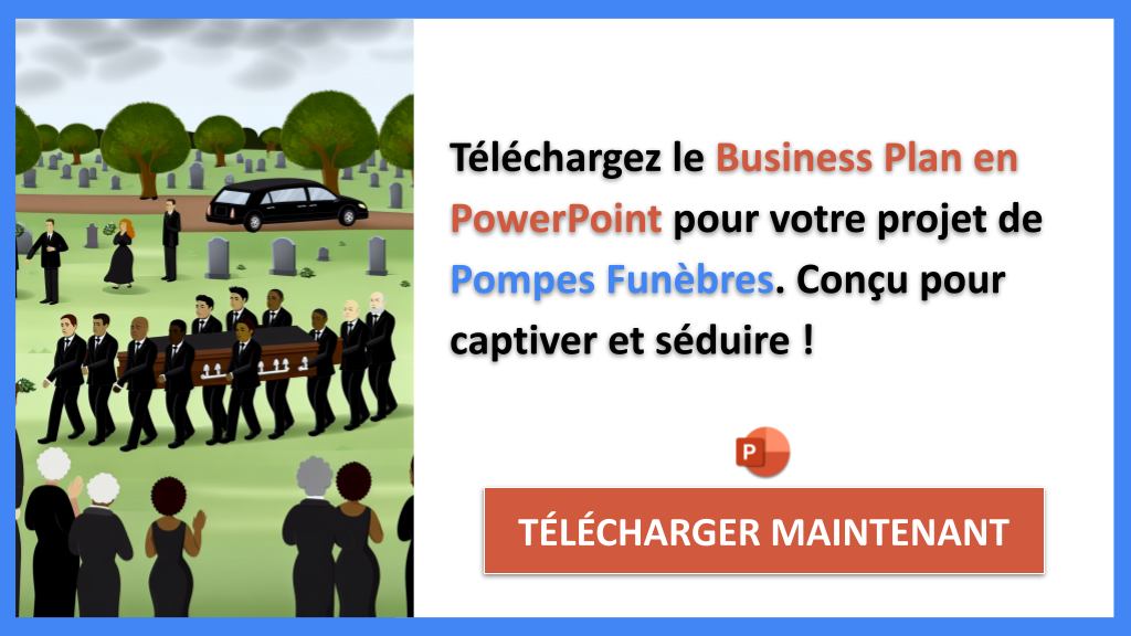 Exemple Business Plan pour Pompes Funèbres - Pompes Funèbres Business Model Canvas- CTA2