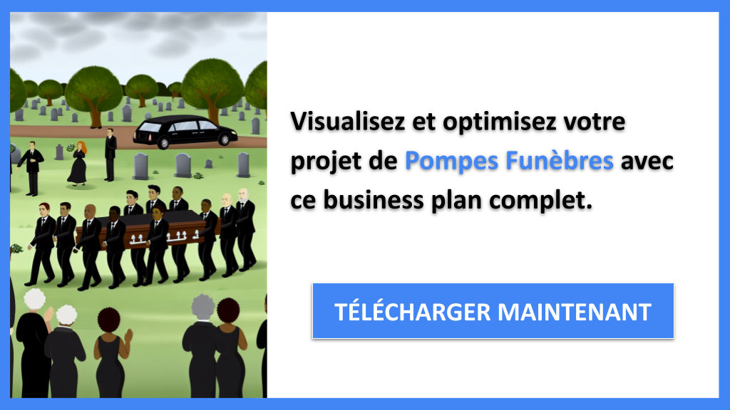 Exemple Business Plan pour Pompes Funèbres - Pompes Funèbres Business Model Canvas- CTA3