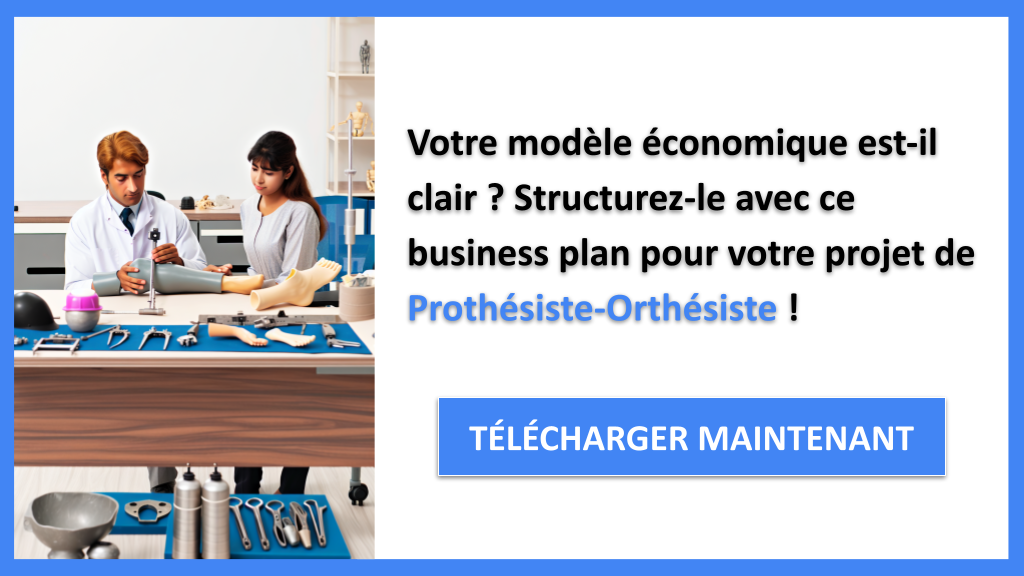 Exemple Business Plan pour Prothésiste-Orthésiste - Prothésiste-Orthésiste Business Model Canvas- CTA1