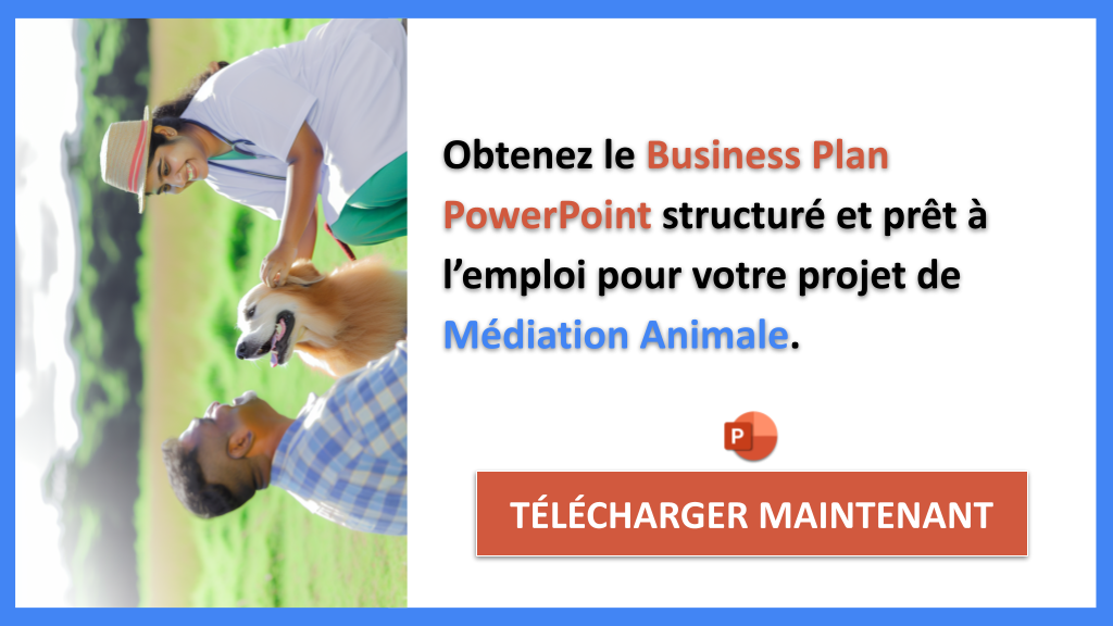 Exemple Business Plan pour Médiation Animale - Médiation Animale Business Plan Exemple- CTA2