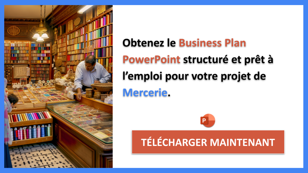 Exemple Business Plan pour Mercerie - Mercerie Business Plan Exemple- CTA2