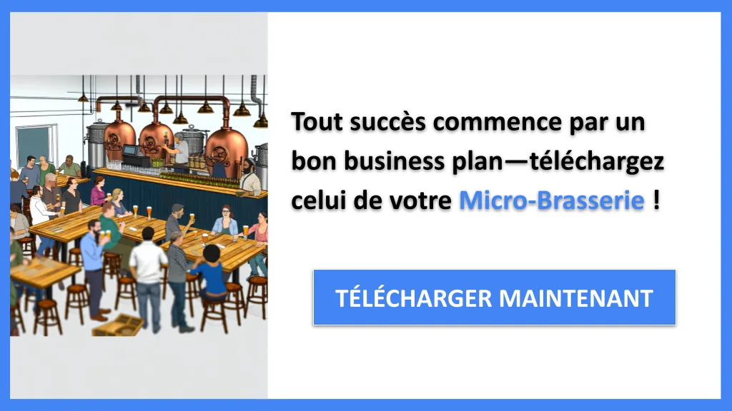 Exemple Business Plan pour Micro-Brasserie - Micro-Brasserie Business Plan Exemple- CTA1