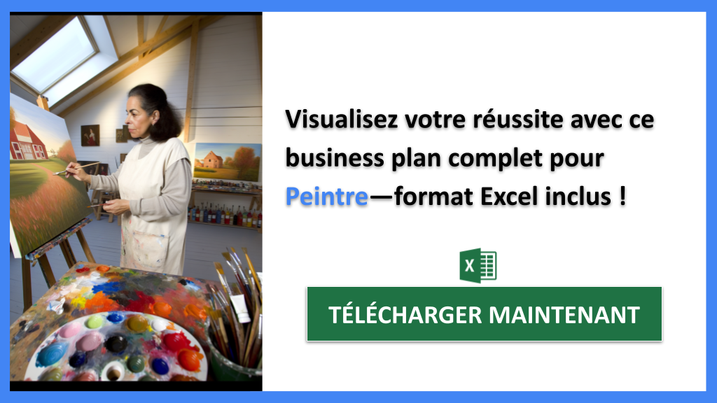 Exemple Business Plan pour Peintre - Peintre Business Plan Exemple- CTA3