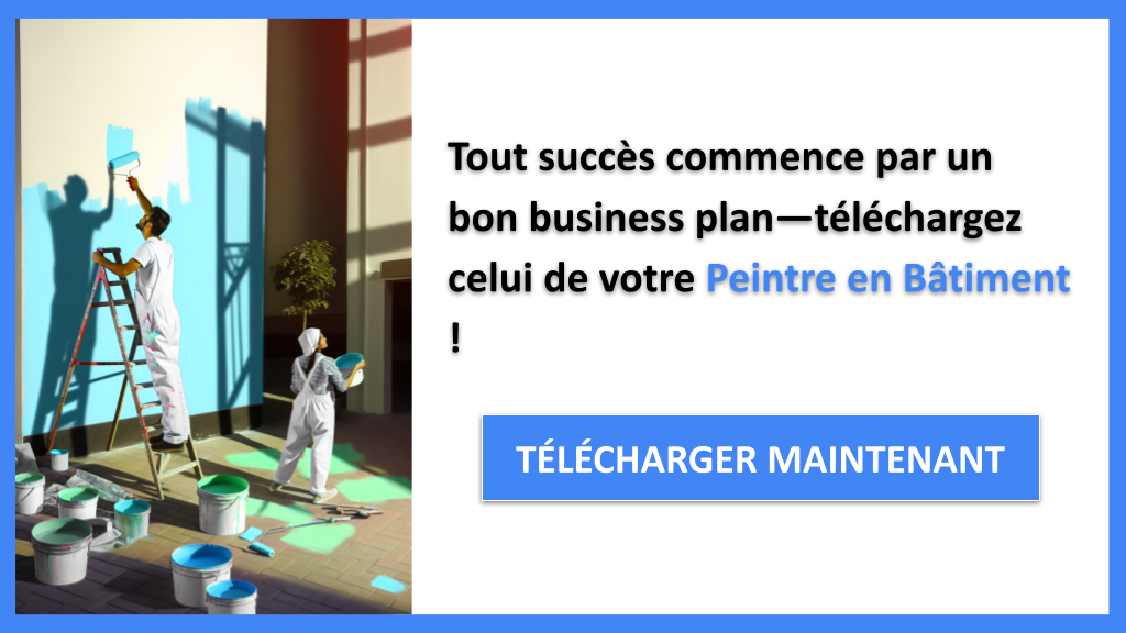 Exemple Business Plan pour Peintre en Bâtiment - Peintre en Bâtiment Business Plan Exemple- CTA1