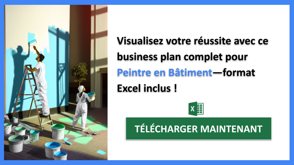 Exemple Business Plan pour Peintre en Bâtiment - Peintre en Bâtiment Business Plan Exemple- CTA3