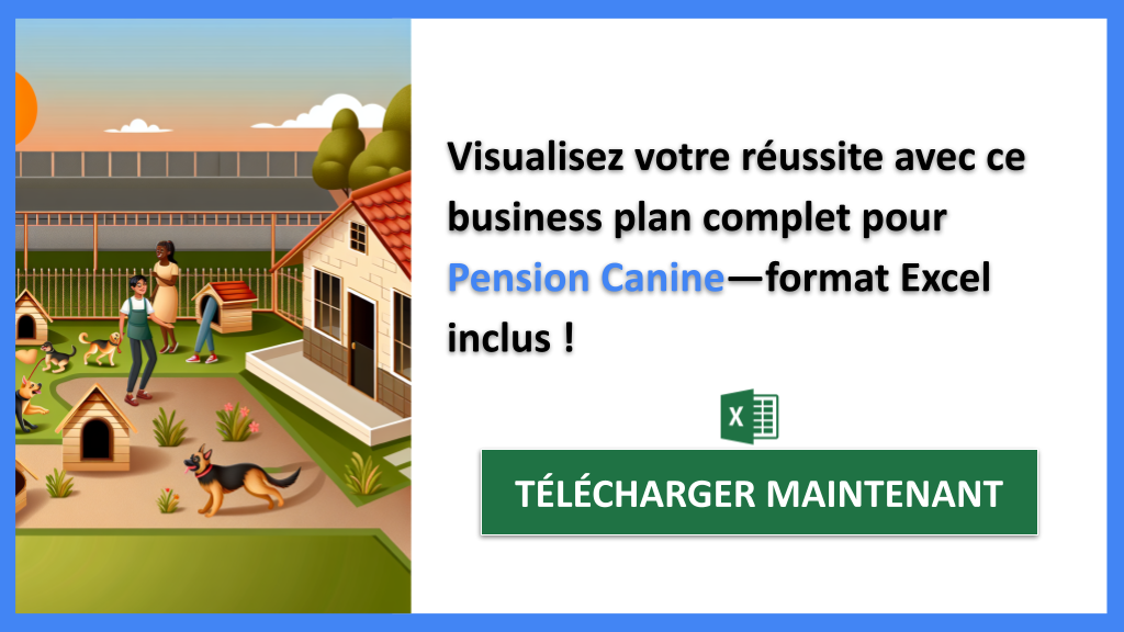 Exemple Business Plan pour Pension Canine - Pension Canine Business Plan Exemple- CTA3