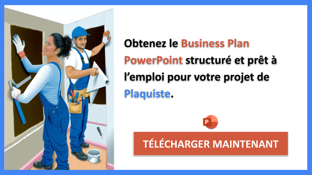 Exemple Business Plan pour Plaquiste - Plaquiste Business Plan Exemple- CTA2