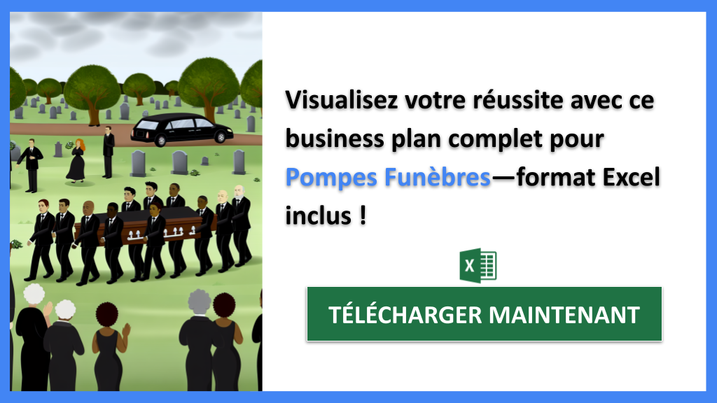Exemple Business Plan pour Pompes Funèbres - Pompes Funèbres Business Plan Exemple- CTA3