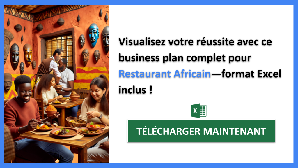 Exemple Business Plan pour Restaurant Africain - Restaurant Africain Business Plan Exemple- CTA3
