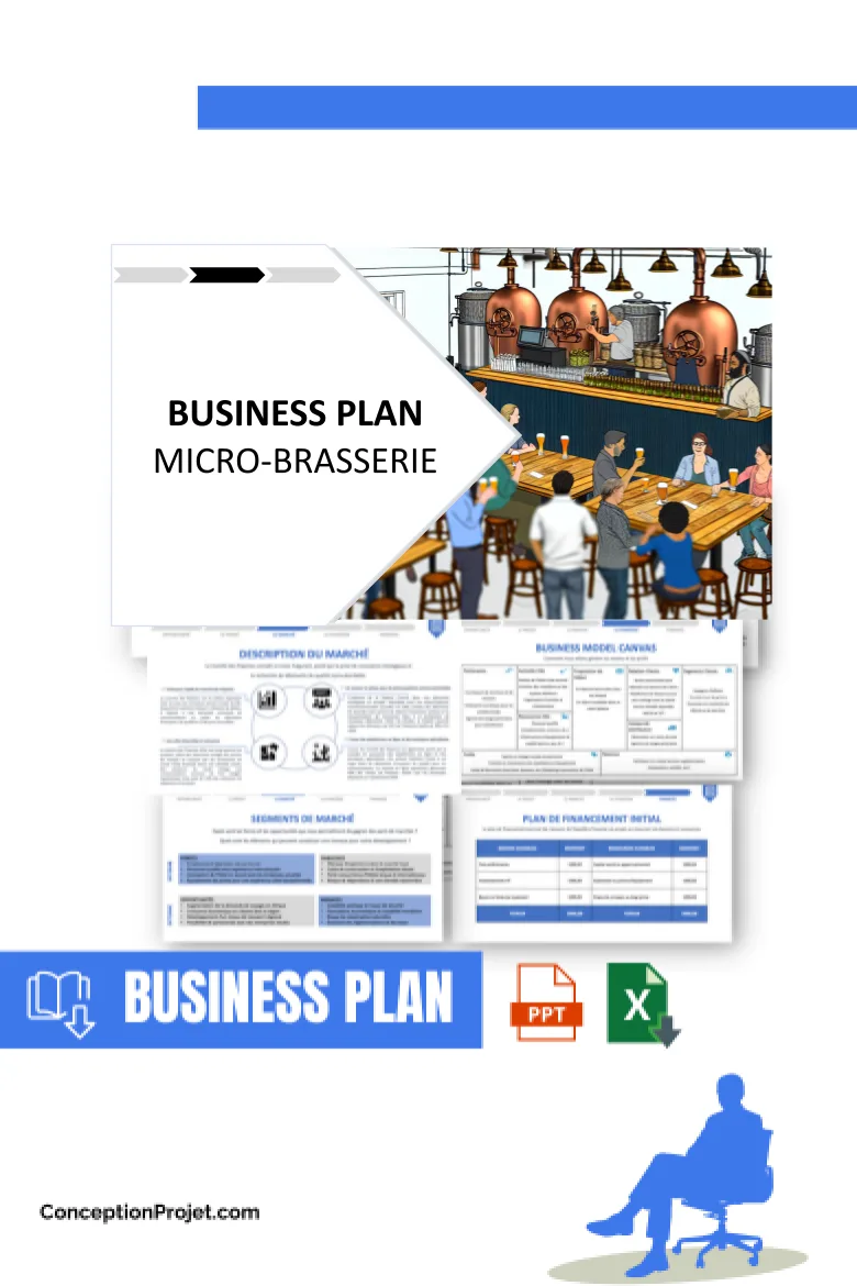 Business Plan pour Micro-Brasserie - Micro-Brasserie Business Model Canvas